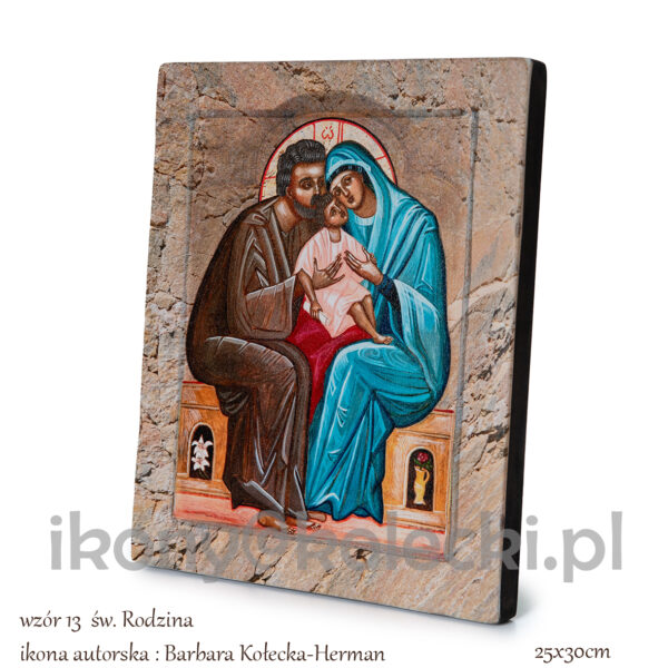 wzór 13 św. Rodzina 25x30cm